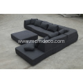 BEB Italian grand bend-sofa in fabric